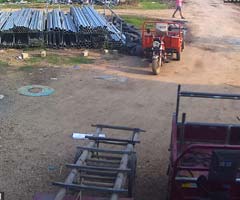 乡镇铁材销售门口